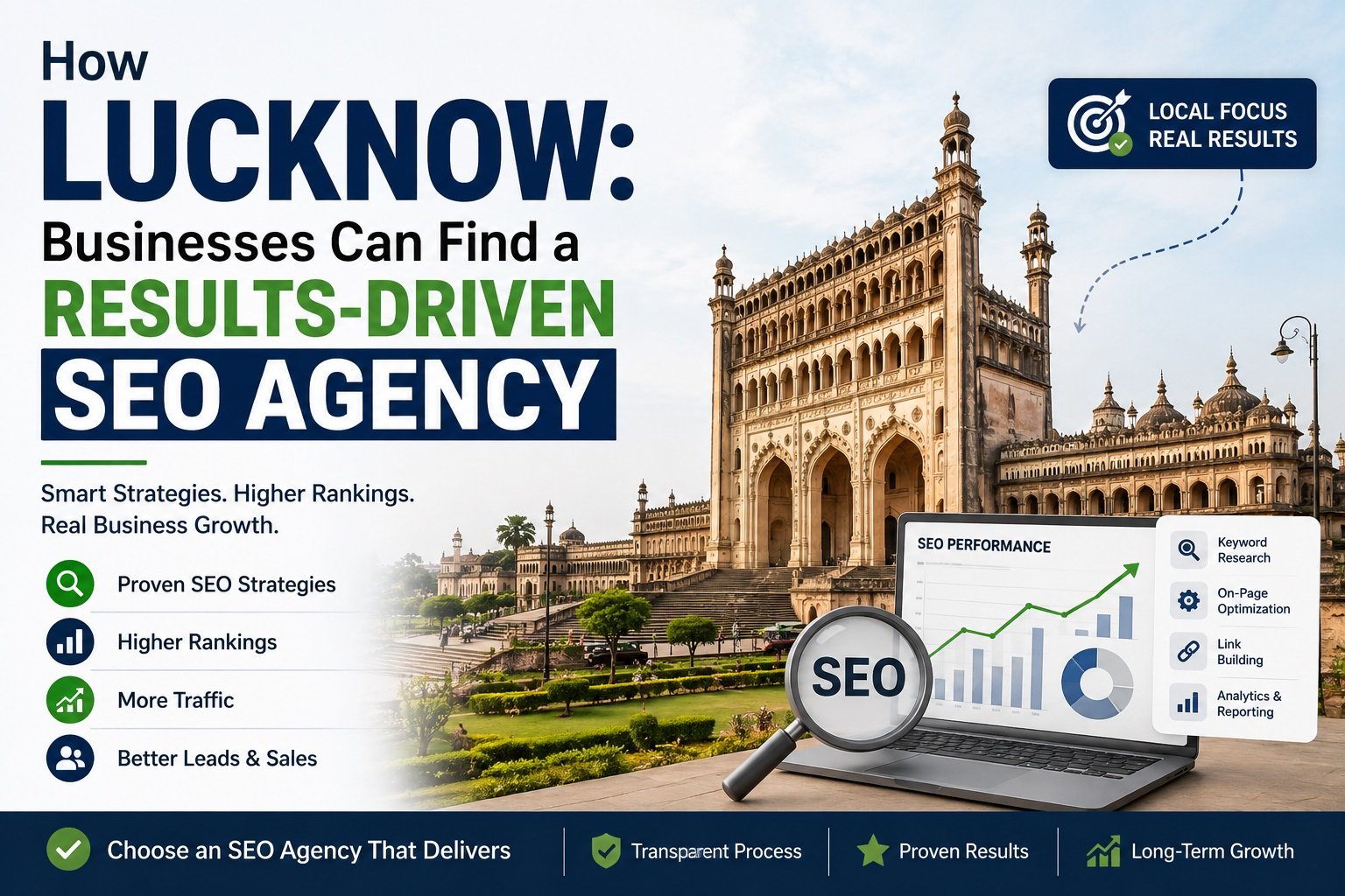 How Lucknow: Businesses Can Find a Results-Driven SEO Agency