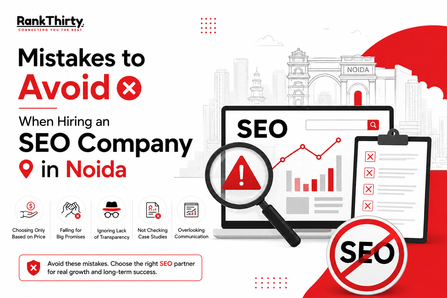 Mistakes to Avoid When Hiring an SEO Company in Noida