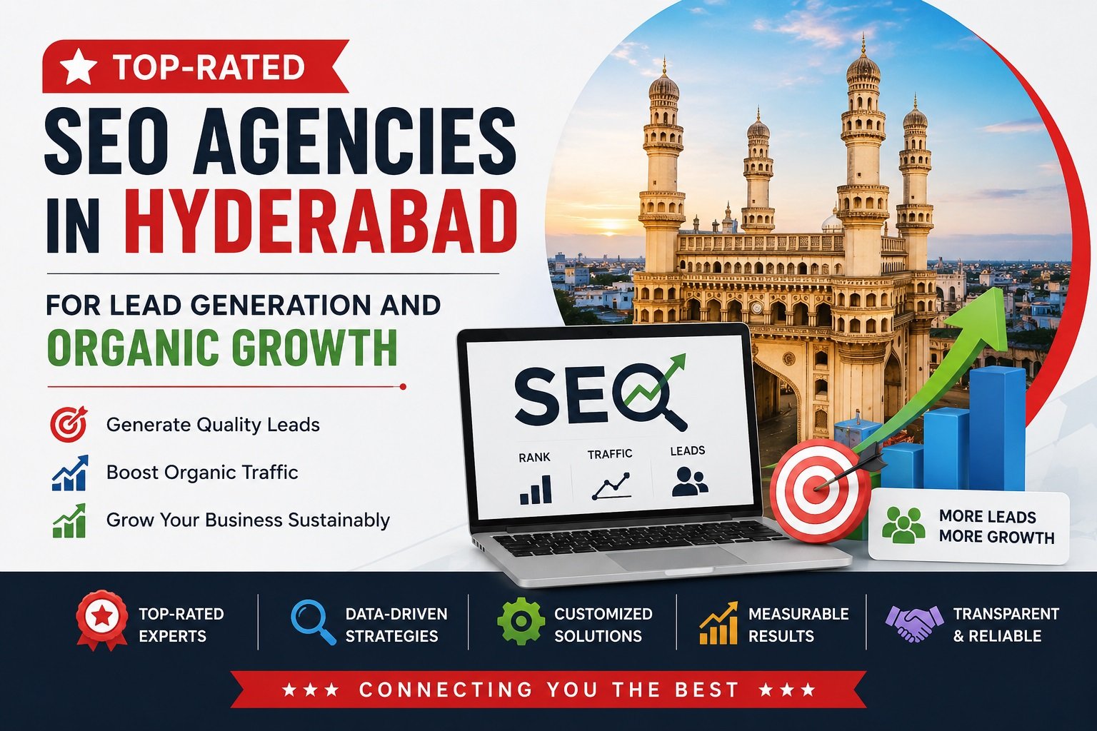 Top-Rated SEO Agencies in Hyderabad for Lead Generation and Organic Growth