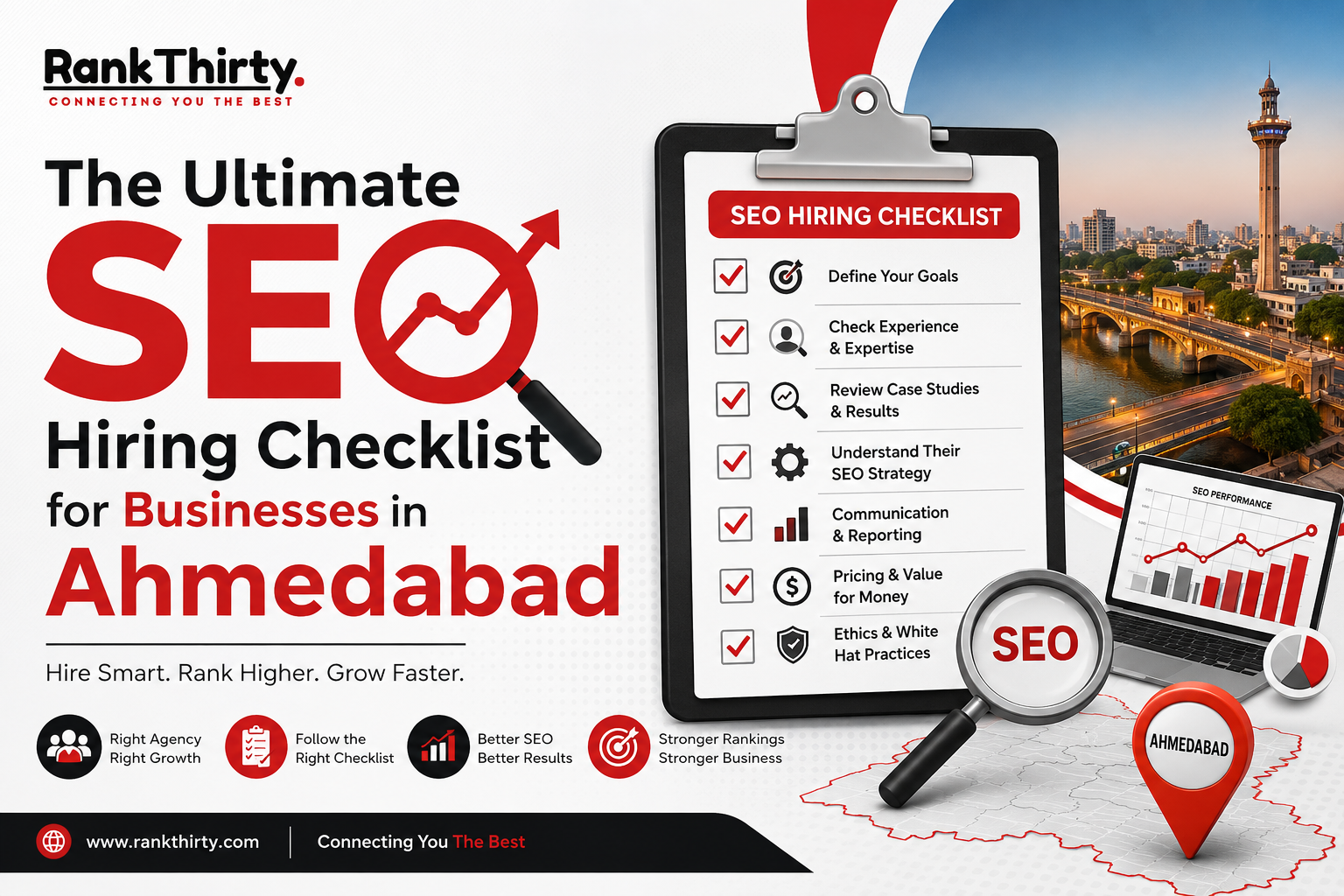 The Ultimate SEO Hiring Checklist for Businesses in Ahmedabad