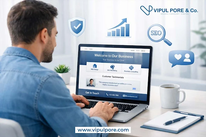 Vipul Pore and Company | Website Development Photo 5