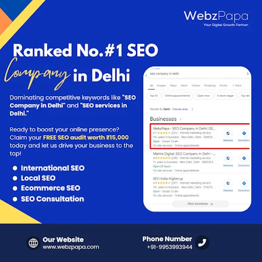 Webzpapa - Seo Services Agency In Delhi Photo 1